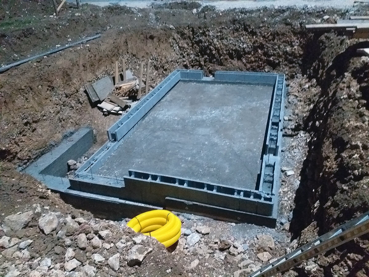 Betonbau - Leibold Bau - Gewoelbekeller