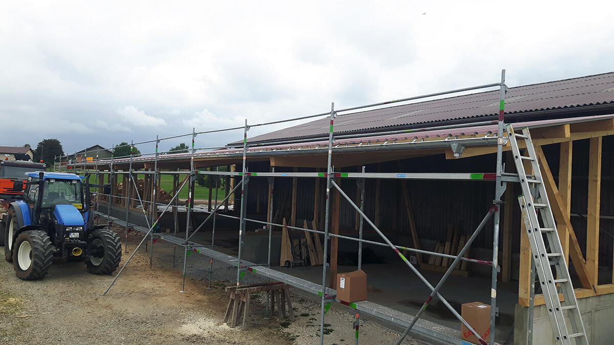 Zimmerei - Leibold Bau - Schuppenbau